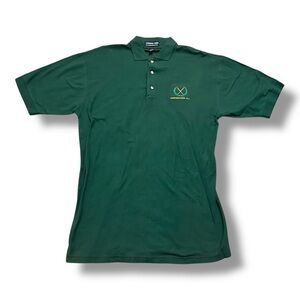 Vintage Cooperstown Green Polo Shirt Men’s Size XL Tanguis Cotton Sporty RARE